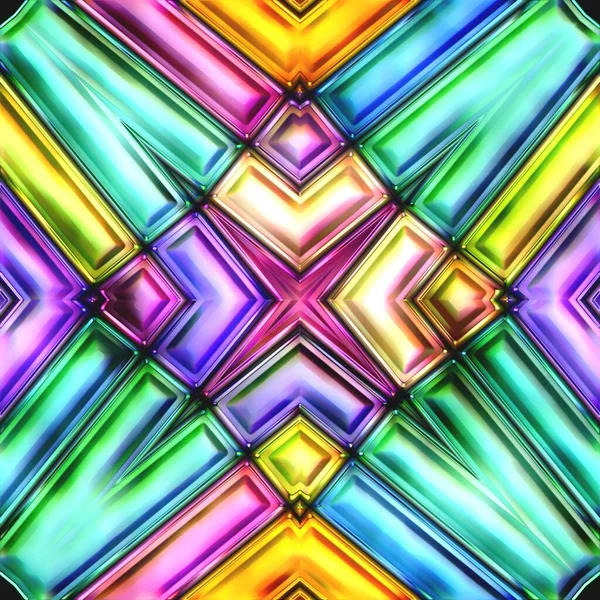 Textura perfecta de la ilustración brillante colorida del patrón de la abstracción — Foto de Stock