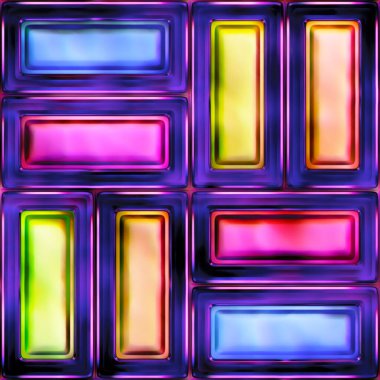 Renkli parlak soyutlama deseninin kusursuz dokusu