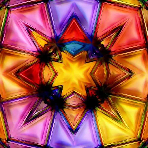 Naadloze textuur van abstract helder glanzend kleurrijk — Stockfoto