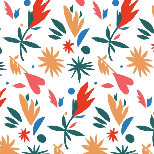Style mexicain coupe de papier motif coloré — Image vectorielle