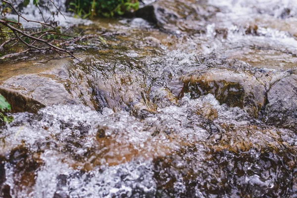 Cascade Forêt Sur Ensemble Cadre — Photo