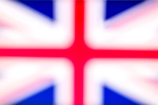 Σημαία Της Αγγλίας Σφαιρικό Διαθλαστικό Σφάλμα Εμφάνισε — Φωτογραφία Αρχείου
