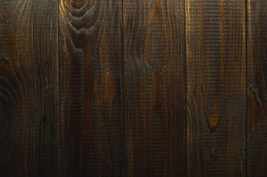 kahverengi ahşap arka plan. Yatay Çerçeve