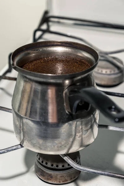 Turkish Coffee Stove Vertical Frame — Stock Photo, Image