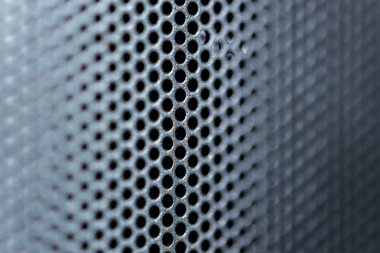 Metal kafes ızgara. Arka plan için mükemmel. Yatay çerçeve