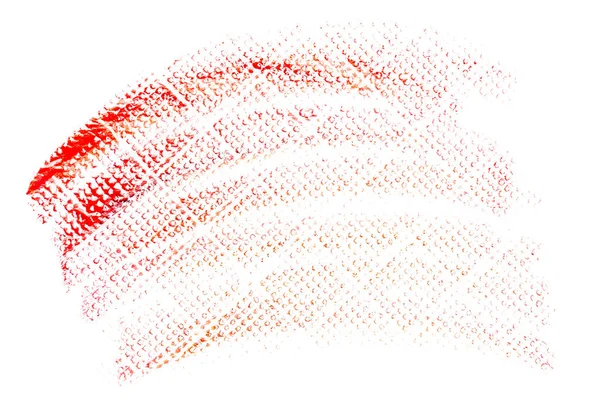 Abstração Para Desenho Fundo Com Tinta Vermelha Sobre Fundo Isolado — Fotografia de Stock