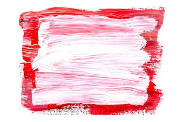 Soyutlama arka plan arka plan üzerinde beyaz renkli boyalar üreten dikdörtgen desen izole. Yatay çerçeve