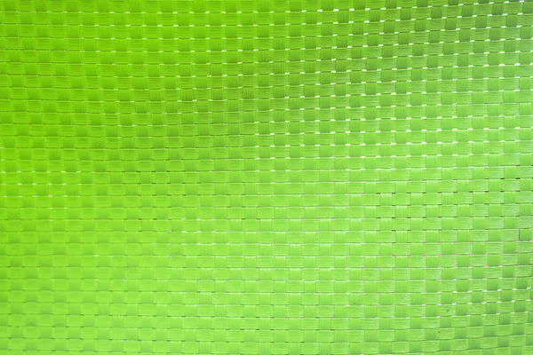 Світло Зелена Пластикова Текстура Плетеної Стіни Горизонтальна Рамка — стокове фото
