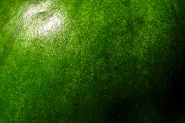 Macro Disparo Cáscara Manzana Verde Para Todo Marco Cerca Marco —  Fotos de Stock