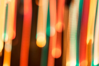 soyutlama, bokeh renk ışık. Yatay çerçeve