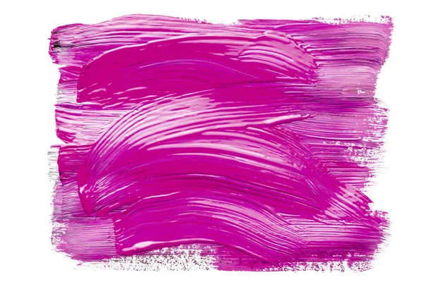 Abstrakcja dla tła, szyk prostokątny z fioletowy lakier biały na białym tle — Zdjęcie stockowe
