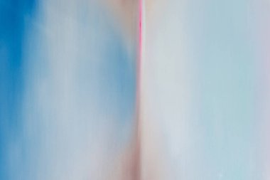 Mavi, kırmızı ve beyaz boya soyut çizim