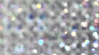 Işıldayan kristaller, güzel Böke parlak arka plan.