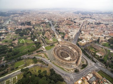 Hava atış Kolezyum Roma, İtalya