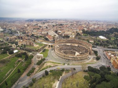 Hava atış Kolezyum Roma, İtalya