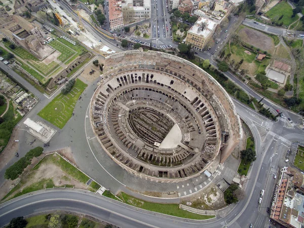 Aerial Shot Colosseum Rome Italy — Stock Photo, Image