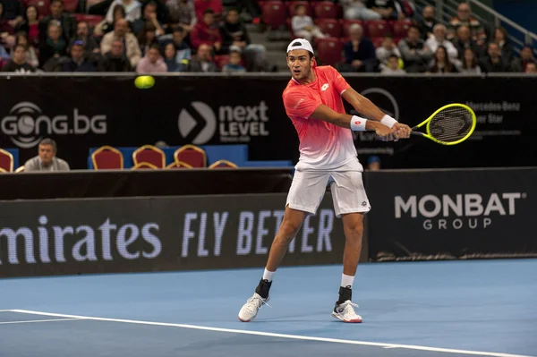 ソフィア 2019 2019 ソフィア ブルガリアで Atp ソフィア オープン大会参加マッテオ Berrettini Ita — ストック写真