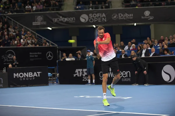 Sofia February 2019 Daniil Medvedev Rus Participate Atp Sofia Open — Stock Photo, Image