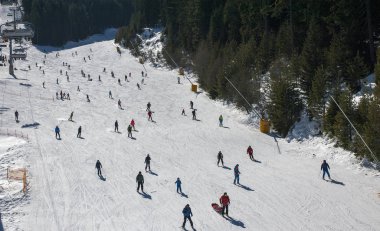 Ski resort yamaç