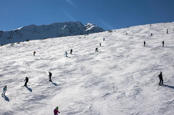 Ski resort yamaç — Stok fotoğraf