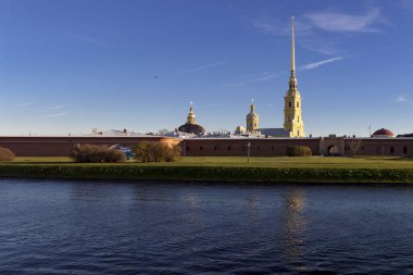 Peter ve Paul kalesinin manzarası