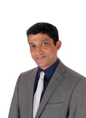 Doğu Hint iş portresi görüntüsünü yakından adamım ben