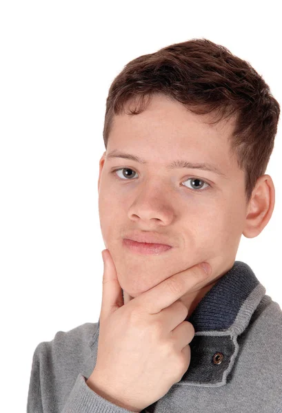 Retrato de cerca de un adolescente — Foto de Stock