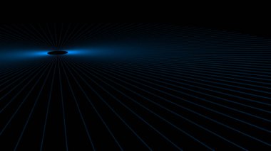 Güzel bir renk Soyut Dijital fraktal desenle 3d render