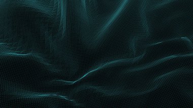 Güzel bir renk Soyut Dijital fraktal desenle 3d render