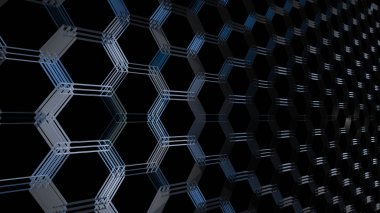 Mavi arka plan 3d render