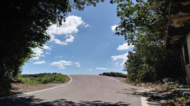 Tamsui Nehri halicinin Freshwater ilçe, Tayvan güzel görünümünü