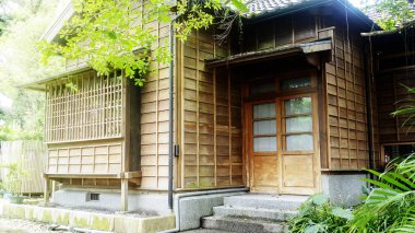 Yilan Edebiyat Müzesi, Tayvan - 15 Haziran 2016 haline bina burası bir müze onun Japon ofis binası, tarzı Yilan, Tayvan korur