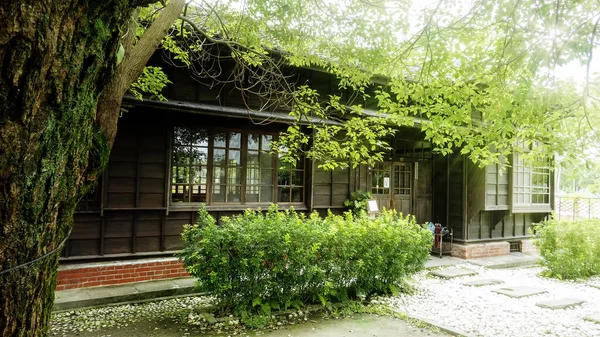 Yilan Literary Museum Taiwan Junho 2016 Este Edifício Que Torna — Fotografia de Stock