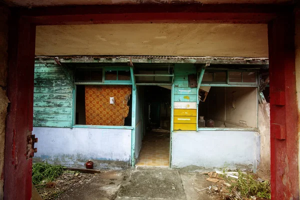台湾新台北市北部的老破屋 — 图库照片