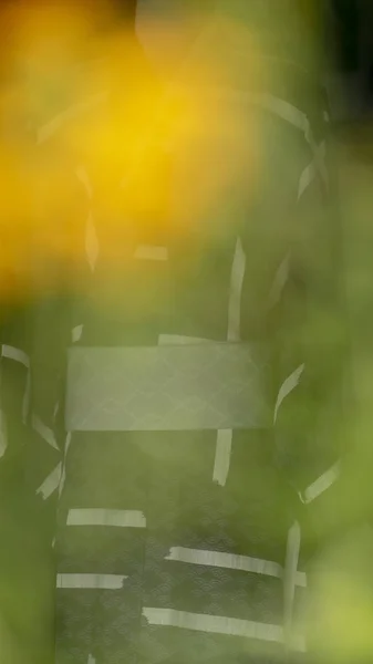 Модель Стоячи Перед Windows Вимагає Витрат Приємна Кольорова — стокове фото