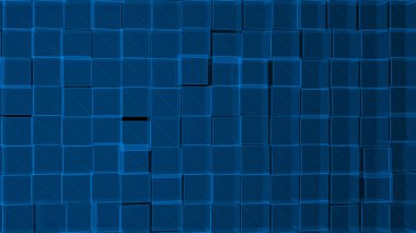 Güzel renk ile fayans mozaik dikişsiz desen 3d render