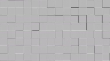 Güzel renk ile fayans mozaik dikişsiz desen 3d render