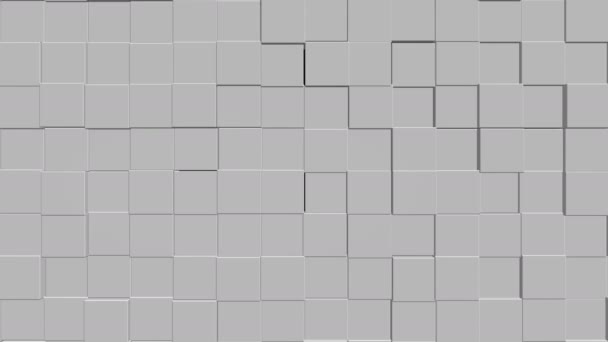 Renderização Azulejos Padrão Sem Costura Mosaico Com Cor Agradável — Vídeo de Stock