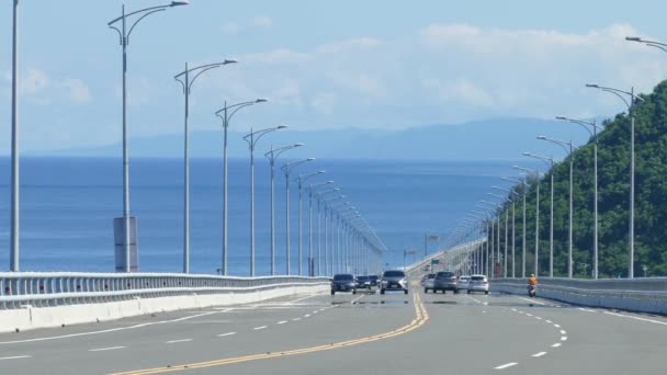 Ponte Taitung Jinlun Uma Bela Ponte Longo Costa Leste Taiwan — Vídeo de Stock