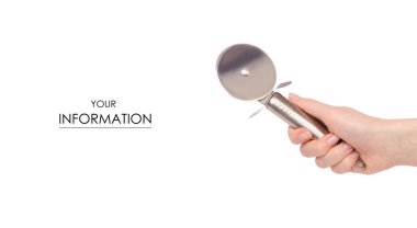 Pizza bıçak el desen