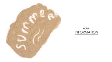 Kum dinlenme tatil kelime yaz desen