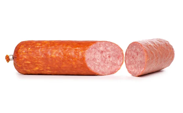 Un cibo affumicato salsiccia — Foto Stock