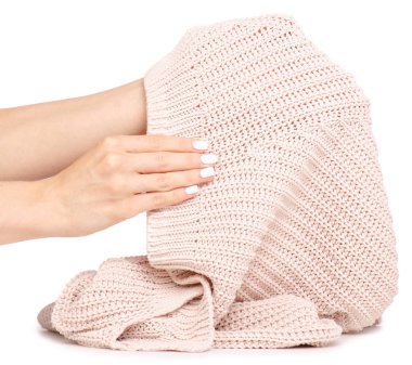 Erkek bej kazak elinde