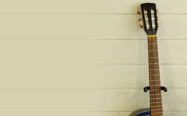 Guitar Vulture on a wall background — Stock Photo, Image