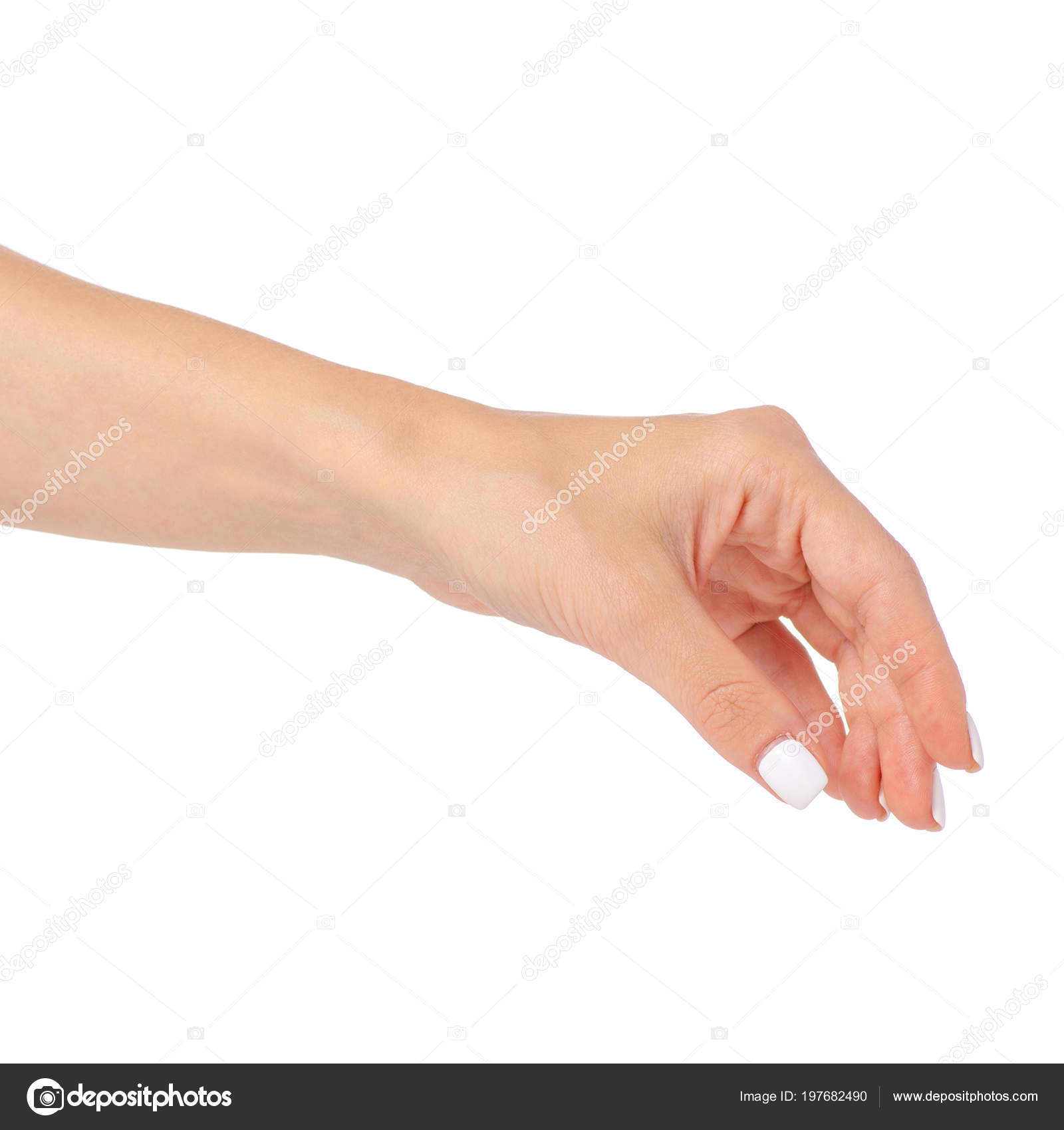 Woman hand take something Stock Photo by ©Evgenyjs1 197682490