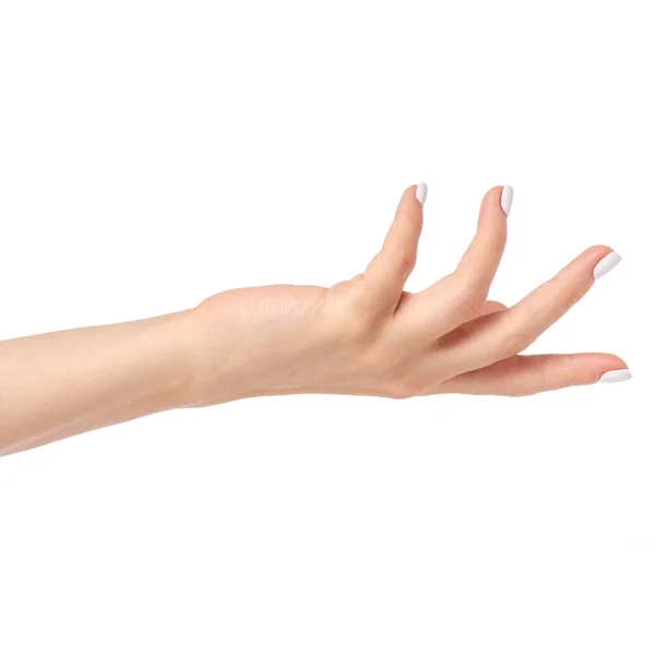 Άδειο ανοιχτό γυναίκα χέρι — Φωτογραφία Αρχείου