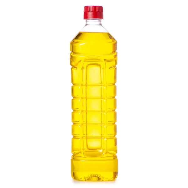 Μπουκάλι λάδι ηλιέλαιο — Φωτογραφία Αρχείου