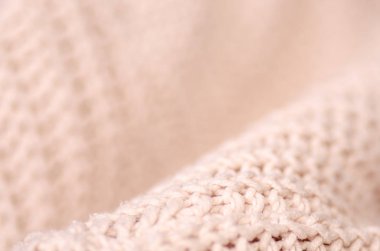 Bej kazak doku kumaş Tekstil örme