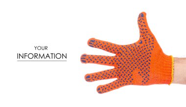 Yapı eldiven desen çalışma erkek eller