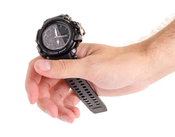 Man horloge sport girosaldi Stockfoto